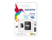 ADATA 16GB MicroSDHC UHS-I Class10 +ad