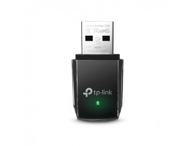 TP-LINK MU-MIMO USB 3.0 Adapter Archer T3U 2.4GHz/5GHz, 802.11ac, Internal antenna