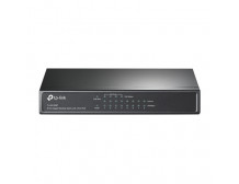 TP-LINK Switch TL-SG1008P Unmanaged, Desktop, 1 Gbps (RJ-45) ports quantity 8, PoE ports quantity 4, Power supply type External