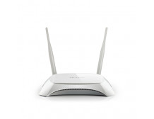 TP-LINK 3G/4G Router TL-MR3420 802.11n, 300 Mbit/s, 10/100 Mbit/s, Ethernet LAN (RJ-45) ports 4, 3G/4G via optional USB adapter,