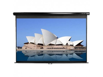 Elite Screens Manual Series M99UWS1 Diagonal 99 ", 1:1, Viewable screen width (W) 178 cm, Black