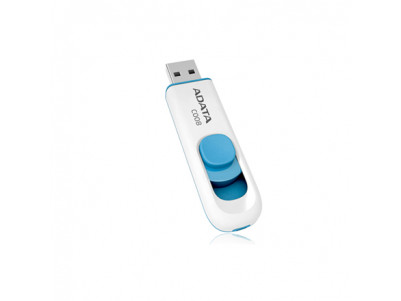 ADATA C008 64 GB, USB 2.0, White/Blue