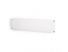 Mill Heater MB800L DN Glass Panel Heater, 800 W, Number of power levels 1, Suitable for rooms up to 10-14 m , White