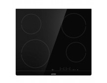 Gorenje Hob ECT641BSC Vitroceramic, Number of burners/cooking zones 4, Black, Display, Timer