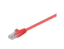 Goobay 95561 CAT 5e patch cable, U/UTP, red, 1.5 m