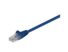 Goobay 68335 CAT 5e patch cable, U/UTP, blue, 0.5 m