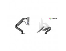 ICY BOX IB-MS303-T Monitor stand with desk mounted base for a screen size up to 27"