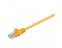 Goobay CAT 5e patch cable, U/UTP 95556 1.5 m, Yellow