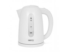 Camry Kettle CR 1254 Standard, Plastic, White, 2200 W, 360 rotational base, 1.7 L