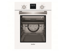 Simfer Oven 4207BERBB 47 L, White, Easy to clean, Pop-up knobs, Width 45 cm, Built in