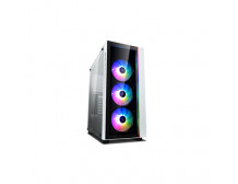 Deepcool MATREXX 55 V3 ADD-RGB WH 3F White, ATX, Power supply included No