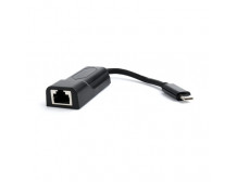 Cablexpert USB-C Gigabit network adapter, Black
