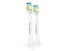 Philips Toothbrush replacement HX6062/10 Heads, For adults, Number of brush heads included 2, White