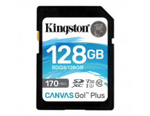 Kingston Canvas Go! Plus 128 GB, SD, Flash memory class 10