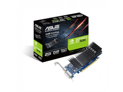 Asus GT1030-SL-2G-BRK NVIDIA, 2 GB, GeForce GT 1030, GDDR5, PCI Express 3.0, Processor frequency 1506 MHz, DVI-D ports quantity 