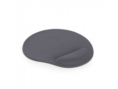 Gembird MP-GEL-GR Gel mouse pad with wrist support, grey Comfortable Grey, Gel mouse pad