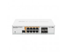 MikroTik Cloud Router Switch CRS112-8P-4S-IN SFP ports quantity 4, Desktop, Dual Power Suply: 28V 3.4V included. (Optional addit