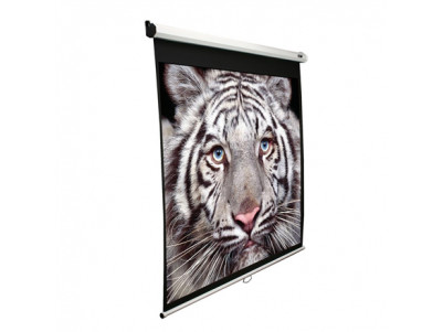 Elite Screens Manual Series M80NWV Diagonal 80 ", 4:3, Viewable screen width (W) 163 cm, White