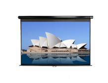 Elite Screens Manual Series M100UWH Diagonal 100 ", 16:9, Viewable screen width (W) 221 cm, Black