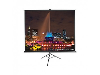 Elite Screens Tripod Series T113UWS1 Diagonal 113 ", 1:1, Viewable screen width (W) 203 cm, Black