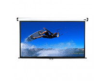 Elite Screens Manual Series M100XWH Diagonal 100 ", 16:9, Viewable screen width (W) 221 cm, White