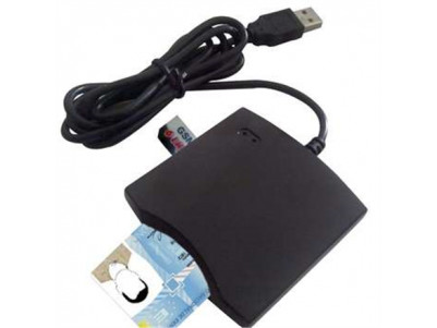 Transcend SMART CARD READER USB PC/SC Black