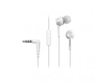 Panasonic Canal type RP-TCM115E-W In-ear, 3.5mm (1/8 inch), Microphone, White,