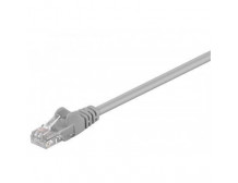 Goobay 68352 CAT 5e patch cable, U/UTP, grey, 15m