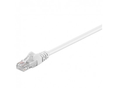 Goobay 68510 CAT 5e patch cable, U/UTP, white, 7.5 m