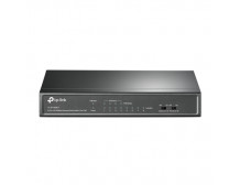 TP-LINK Switch TL-SF1008LP Unmanaged, Steel case, 10/100 Mbps (RJ-45) ports quantity 8, PoE ports quantity 4, Power supply type 