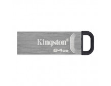 Kingston USB Flash Drive DataTraveler Kyson 64 GB, USB 3.2 Gen 1, Black/Grey