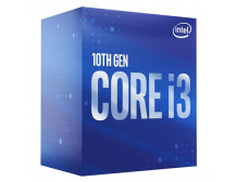Intel i3-10100F, 3.6 GHz, LGA1200, Processor threads 8, Packing Retail, Processor cores 4, Component for PC