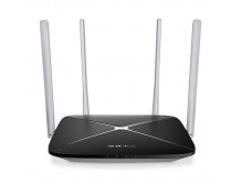 Mercusys AC1200 Dual Band Wireless Router AC12 802.11ac, 300+867 Mbit/s, 10/100 Mbit/s, Ethernet LAN (RJ-45) ports 3, Antenna ty