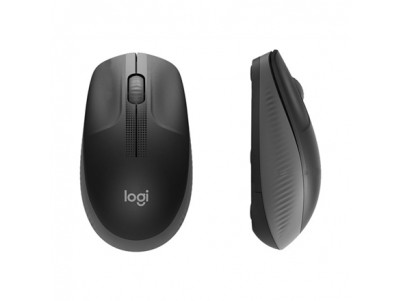 Logitech Full size Mouse M190 Wireless, Charcoal, USB