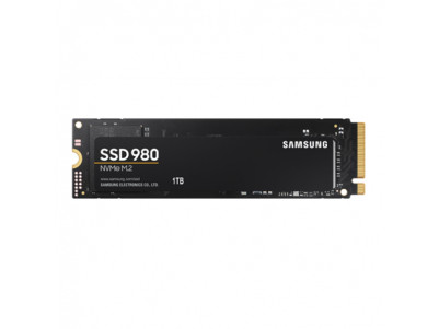 Samsung V-NAND SSD 980 1000 GB, SSD form factor M.2 2280, SSD interface M.2 NVME, Write speed 3000 MB/s, Read speed 3500 MB/s