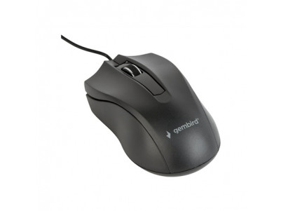 Gembird Optical Mouse MUS-3B-01 USB, Black