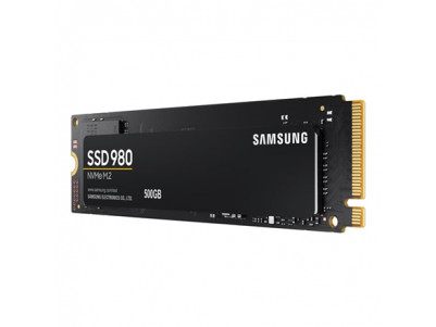 Samsung V-NAND SSD 980 500 GB, SSD form factor M.2 2280, SSD interface M.2 NVME, Write speed 3000 MB/s, Read speed 3500 MB/s