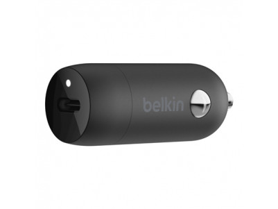 Belkin 20W USB-C PD Car Charger BOOST CHARGE Black