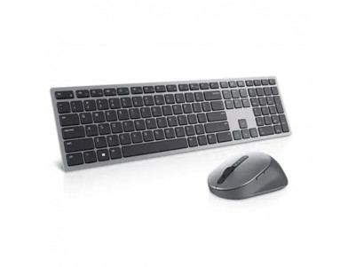 Dell Premier Multi-Device Keyboard and Mouse KM7321W Wireless, Wireless (2.4 GHz), Bluetooth 5.0, Batteries included, Russian (Q