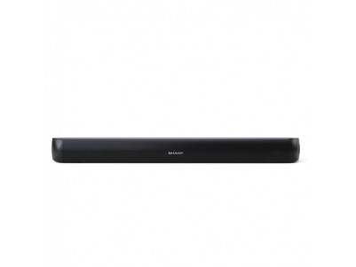 Sharp HT-SB107 2.0 Compact Soundbar for TV up to 32", HDMI ARC/CEC, Aux-in, Optical, Bluetooth, 65cm, Gloss Black