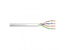 Digitus Installation Cable CAT 6 U-UTP, 250 MHz Eca, AWG 23/1, 305 m, Drum