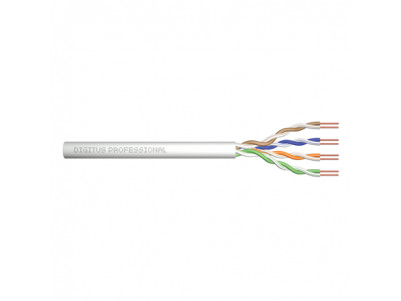 Digitus Installation Cable CAT 6 U-UTP, 250 MHz Eca, AWG 23/1, 305 m, Drum