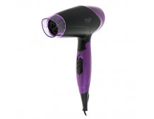 Adler Hair Dryer AD 2260 1600 W, Number of temperature settings 2, Black/Purple