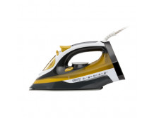 Camry Iron CR 5029 Steam Iron, 2400 W, Continuous steam 40 g/min, Steam boost performance 70 g/min, White/Black/Gold