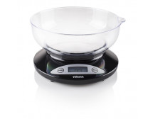 Tristar Kitchen scale KW-2430 Maximum weight (capacity) 2 kg, Graduation 1 g, Display type LCD, Black