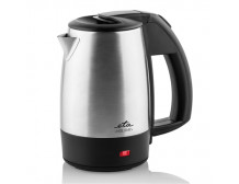 ETA Kettle ETA618890010 Holiday Electric, 1000 W, 0.5 L, Stainless steel, Black/Stainless steel