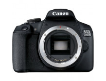 Canon D.CAMERA EOS 2000D BK BODY EU26 Megapixel 24.1 MP, Image stabilizer, ISO 12800, Display diagonal 3.0 ", Wi-Fi, Automatic, 