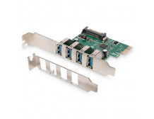 Digitus USB 3.0, 4 Port, PCI Express Add-On card 4 Ports A/F External, VL805 chipset DS-30221-1