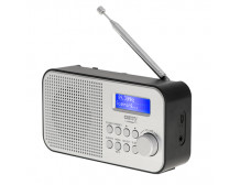Camry Portable Radio CR 1179 Display LCD, Black/Silver, Alarm function
