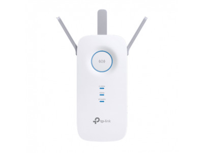 TP-LINK AC1900 Wi-Fi Range Extender RE550 802.11ac, 2GHz/5GHz, 600+1300 Mbit/s, 10/100/1000 Mbit/s, Ethernet LAN (RJ-45) ports 1